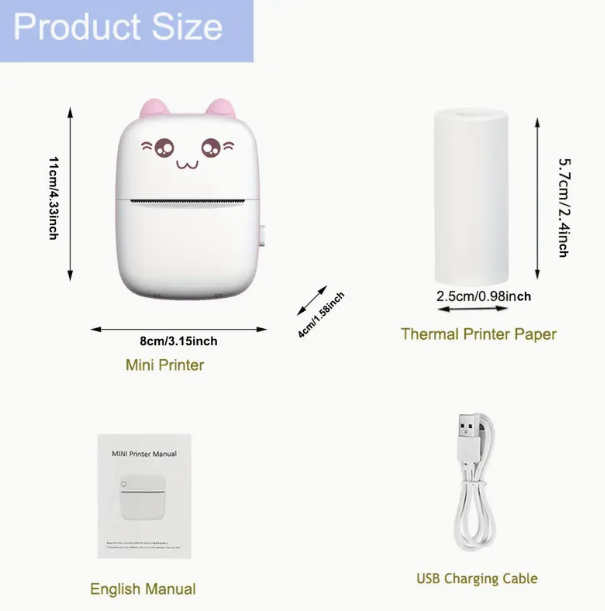 Portable Mini Printer